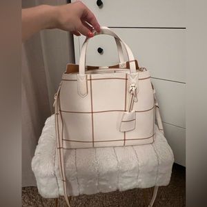 White purse